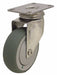 Plate Caster Swivel Rubber 5 7/16 H