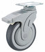 Plate Caster Swivel Rubber 5 13/16 H