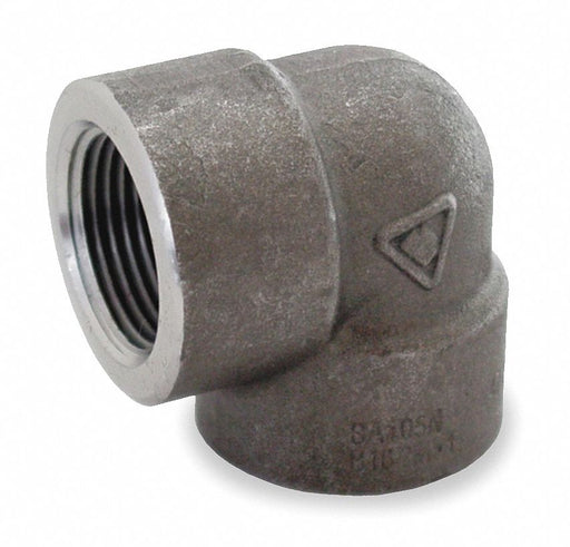 90 Elbow Forged Steel 1/2 in FNPT