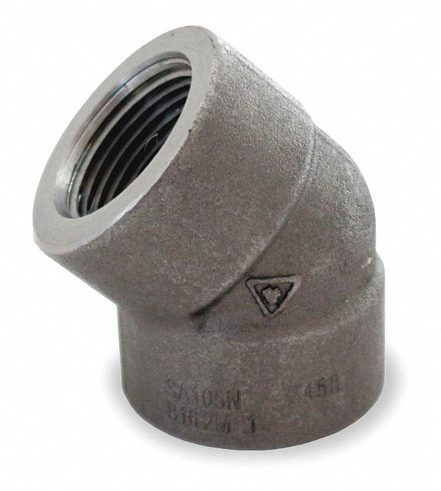 45 Elbow Forged Steel 1 1/4 in NPT