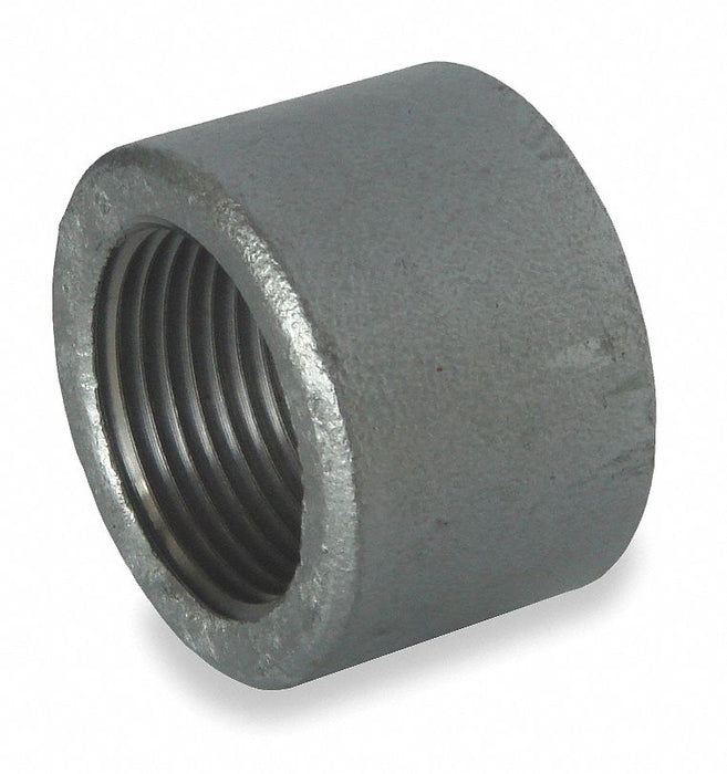 Round Cap Forged Steel 2 in Female NPT