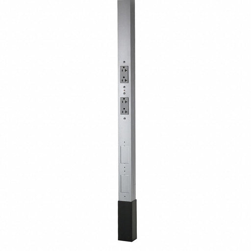 Service Pole Silver 12 ft 2 L 2.13 W