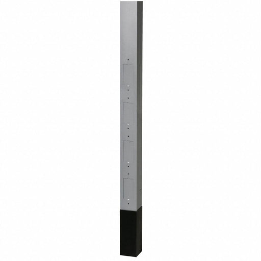 Service Pole Gray 15 ft 2 L 2.13 W