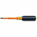 Insltd Slotted Screwdriver 1/4 in