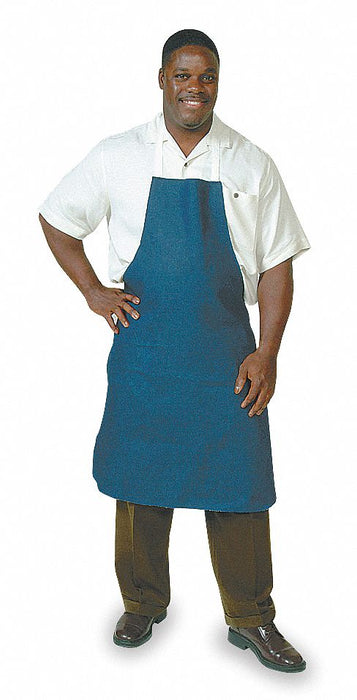Bib Apron Navy Blue 36 in L