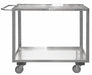 Metal Shelf Cart 1 200 lb SS