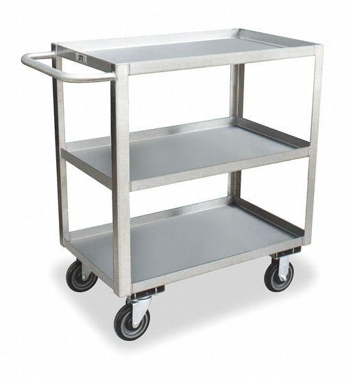 Metal Shelf Cart 1 200 lb SS