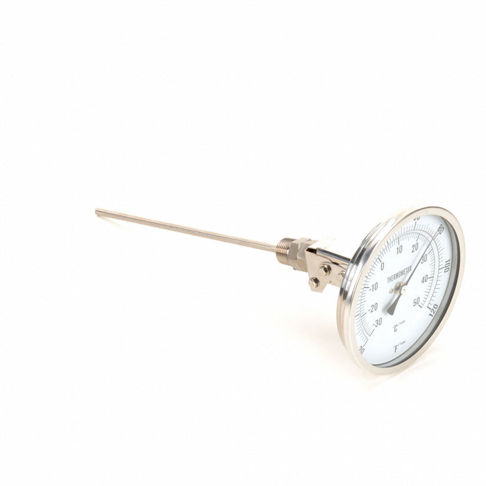Bimetal Thermom 5 In Dial -20 to 120F