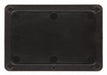 Blank Tag Plstc 3 1/5in H 4 5/7in W Blck