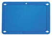 Blank Tag Plstc 3 1/5in H 4 5/7in W Blue