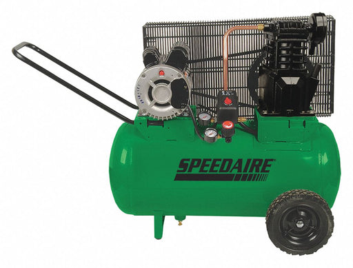 Portable Air Compressor 20gal Horizontal