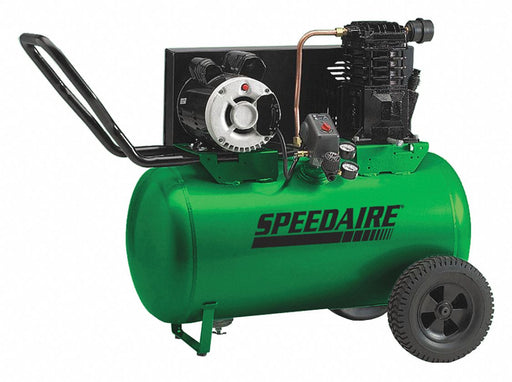 Portable Air Compressor 20gal Horizontal