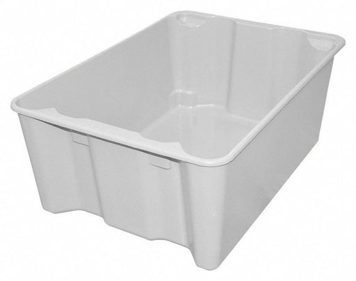 D5618 Stacking NestingTote 25.25inL 18inW Gray