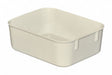 E9326 NestingTote 6.125inL 4.875inW White