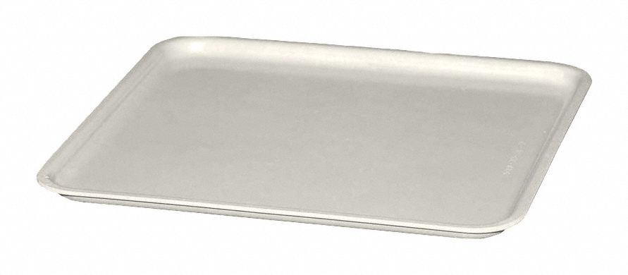 D5612 Lid 9.25 in W Fiberglass White