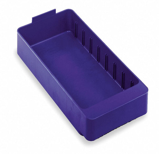 D5564 Drawer Bin Blue Polystyrene 2 1/8 in