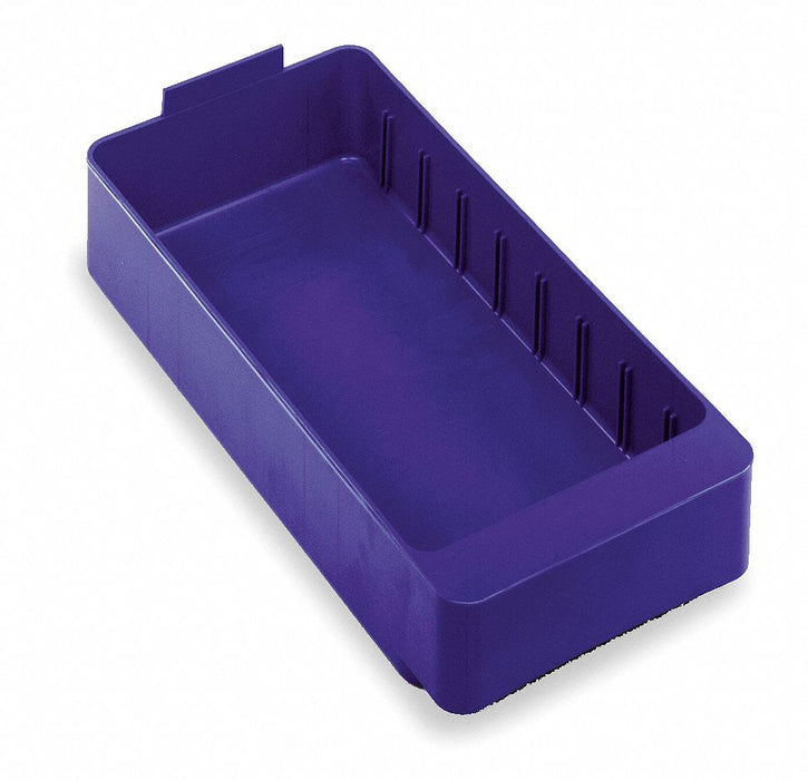 D5564 Drawer Bin Blue Polystyrene 2 1/8 in