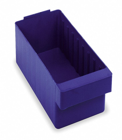 F1577 Drawer Bin Blue Polystyrene 4 5/8 in