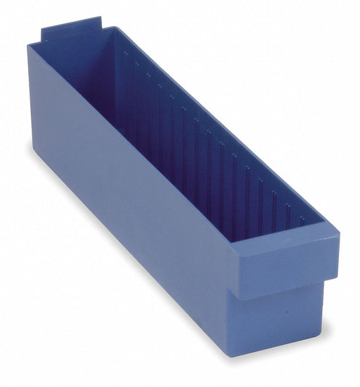 F1580 Drawer Bin Blue Polystyrene 4 5/8 in