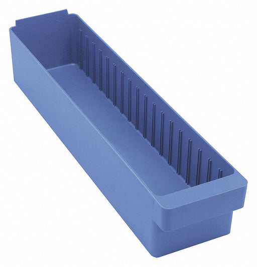 F1579 Drawer Bin Blue Polystyrene 4 5/8 in