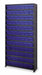 D5599 Enclosed Bin Shlvng 18x75x36in Blue