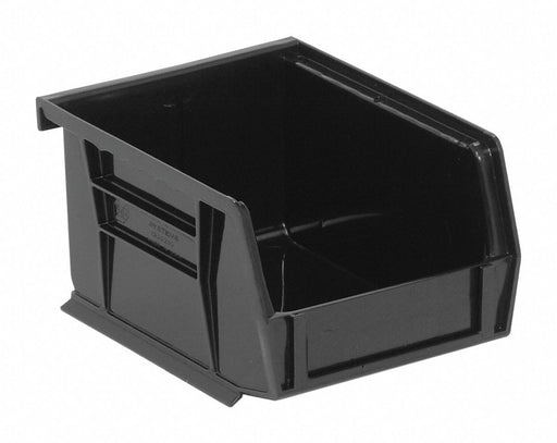 Hang and Stack Bin Black PP 3 in