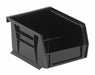 Hang and Stack Bin Black PP 3 in