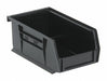 Hang and Stack Bin Black PP 3 in