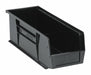 Hang and Stack Bin Black PP 5 in