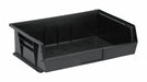 Hang and Stack Bin Black PP 5 in