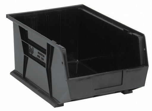 Hang and Stack Bin Black PP 8 in