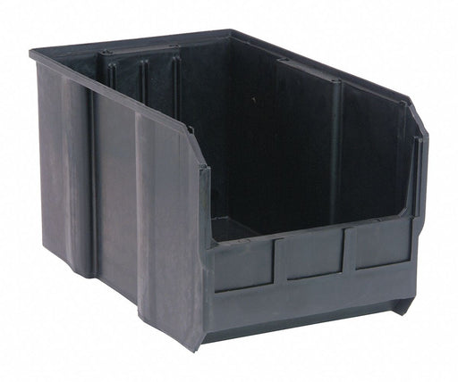 Hang and Stack Bin Black PP 10 in