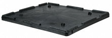 BulkContainerLid 40inW Plastic Black
