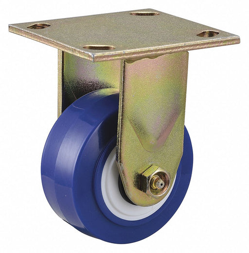 Plate Caster Rigid Polyurethane 5 5/8 H