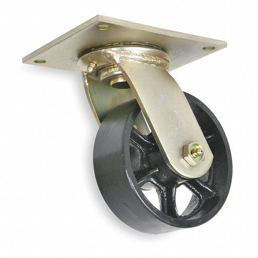 Plate Caster Swivel Iron 6 1/2 H
