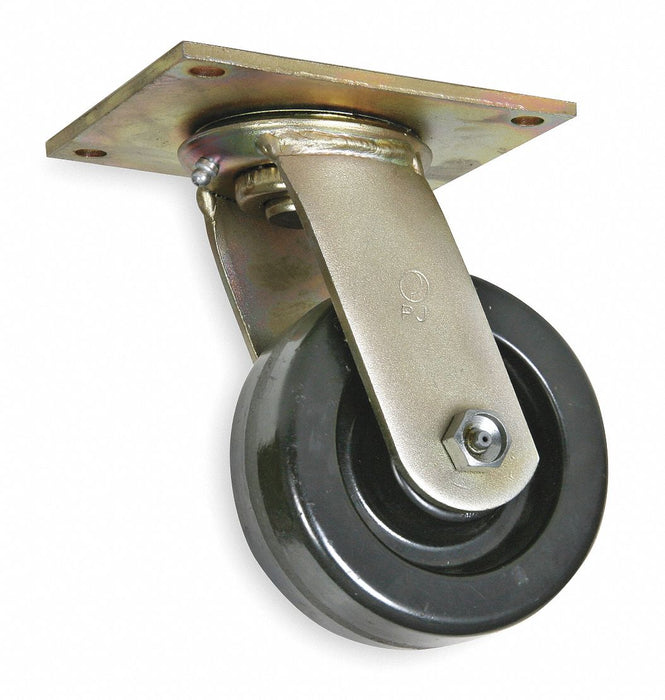 Plate Caster Swivel Phenolic 6 1/2 H
