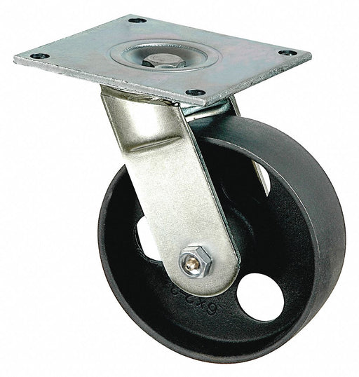 Plate Caster Swivel Iron 7 1/2 H