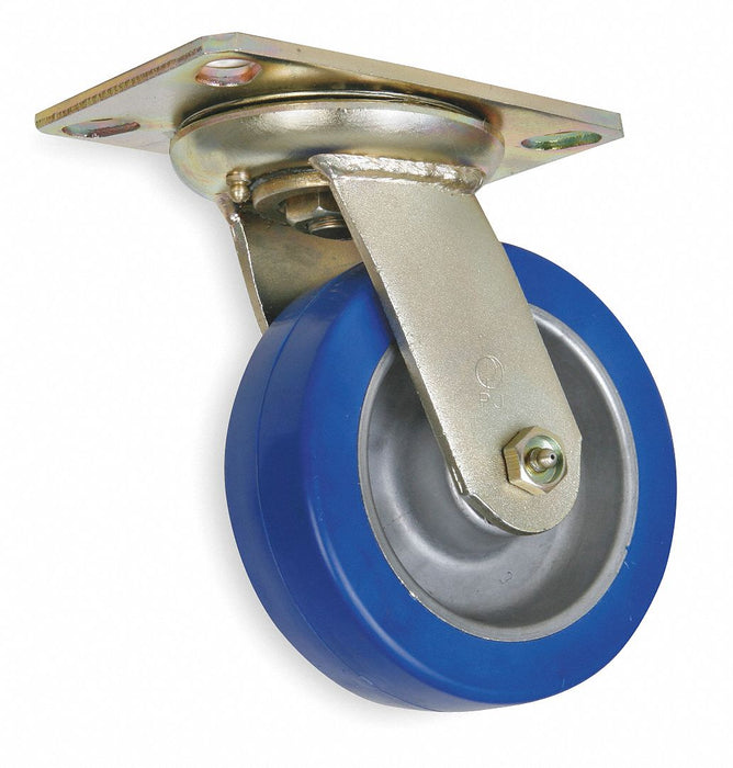 PlateCaster Swivel Polyurethane 11 1/2 H