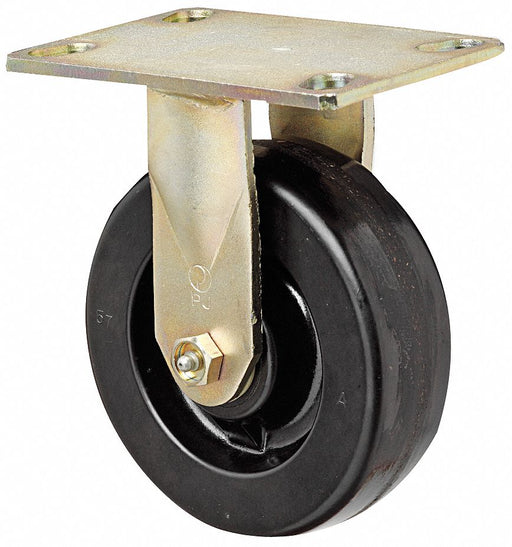 Plate Caster Rigid Phenolic 7 1/2 H