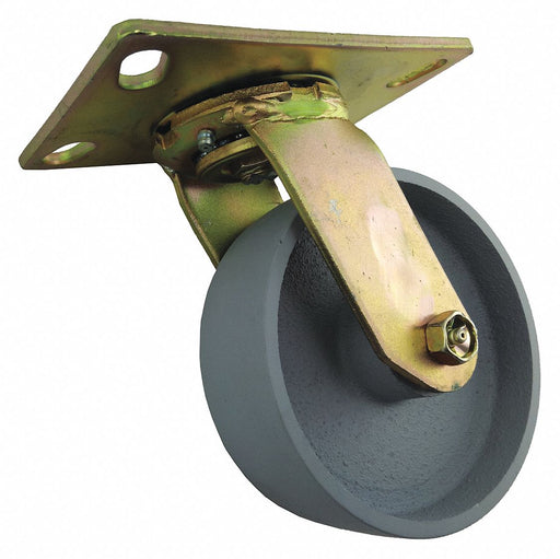 Plate Caster Swivel Iron 7 1/2 H