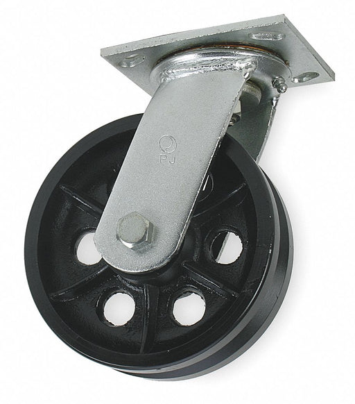 Plate Caster Swivel Iron 7 1/2 H
