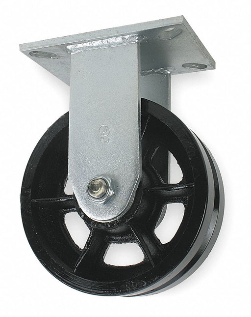 Plate Caster Rigid Iron 8 H