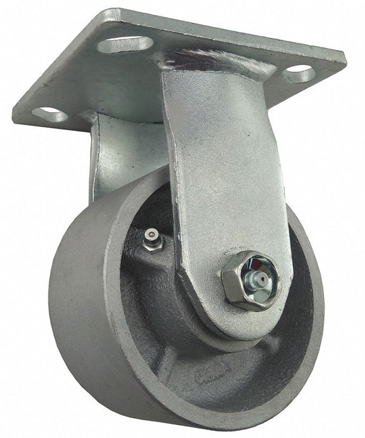 Plate Caster Rigid Iron 5 5/8 H