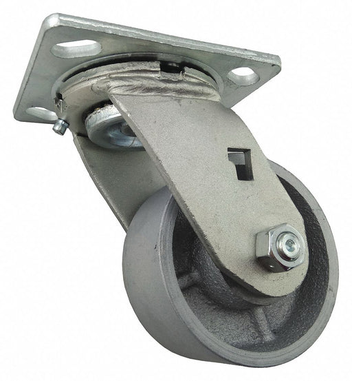Plate Caster Swivel Iron 5 5/8 H