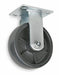 Plate Caster Rigid Nylon 5 5/8 H