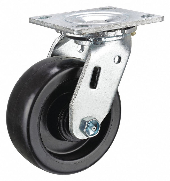 Plate Caster Swivel Nylon 9 1/2 H