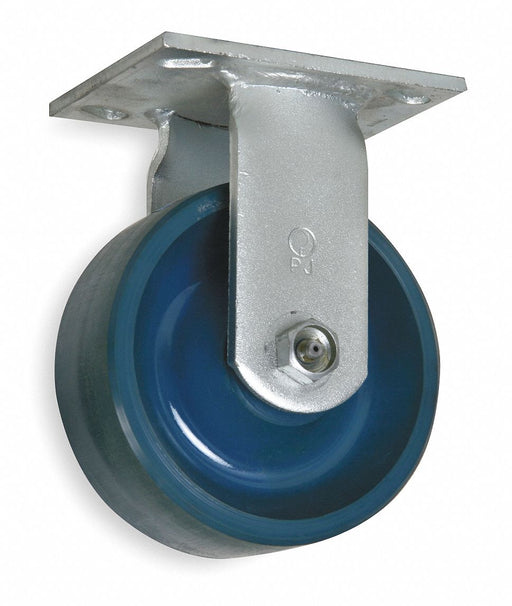 Plate Caster Rigid Polyurethane 5 5/8 H