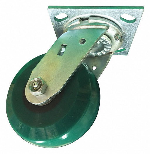 Plate Caster Swivel Polyurethane 5 5/8 H