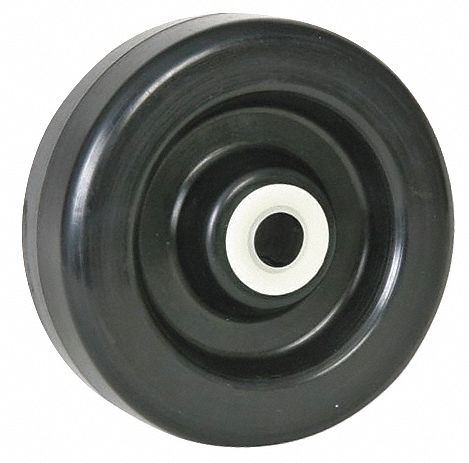 Caster Wheel 6 dia 500 lb Black