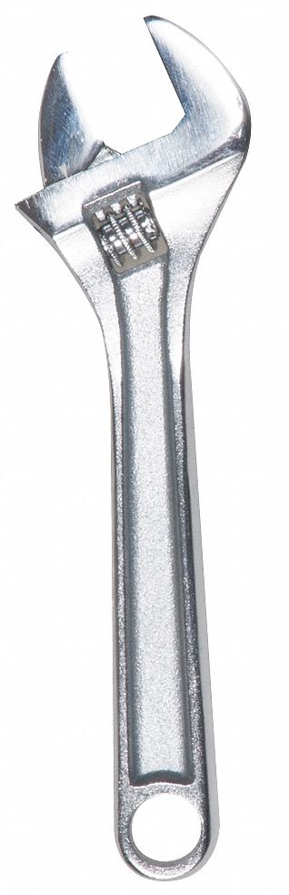 Adj. Wrench 8 1-3/16  Cap. Chrome